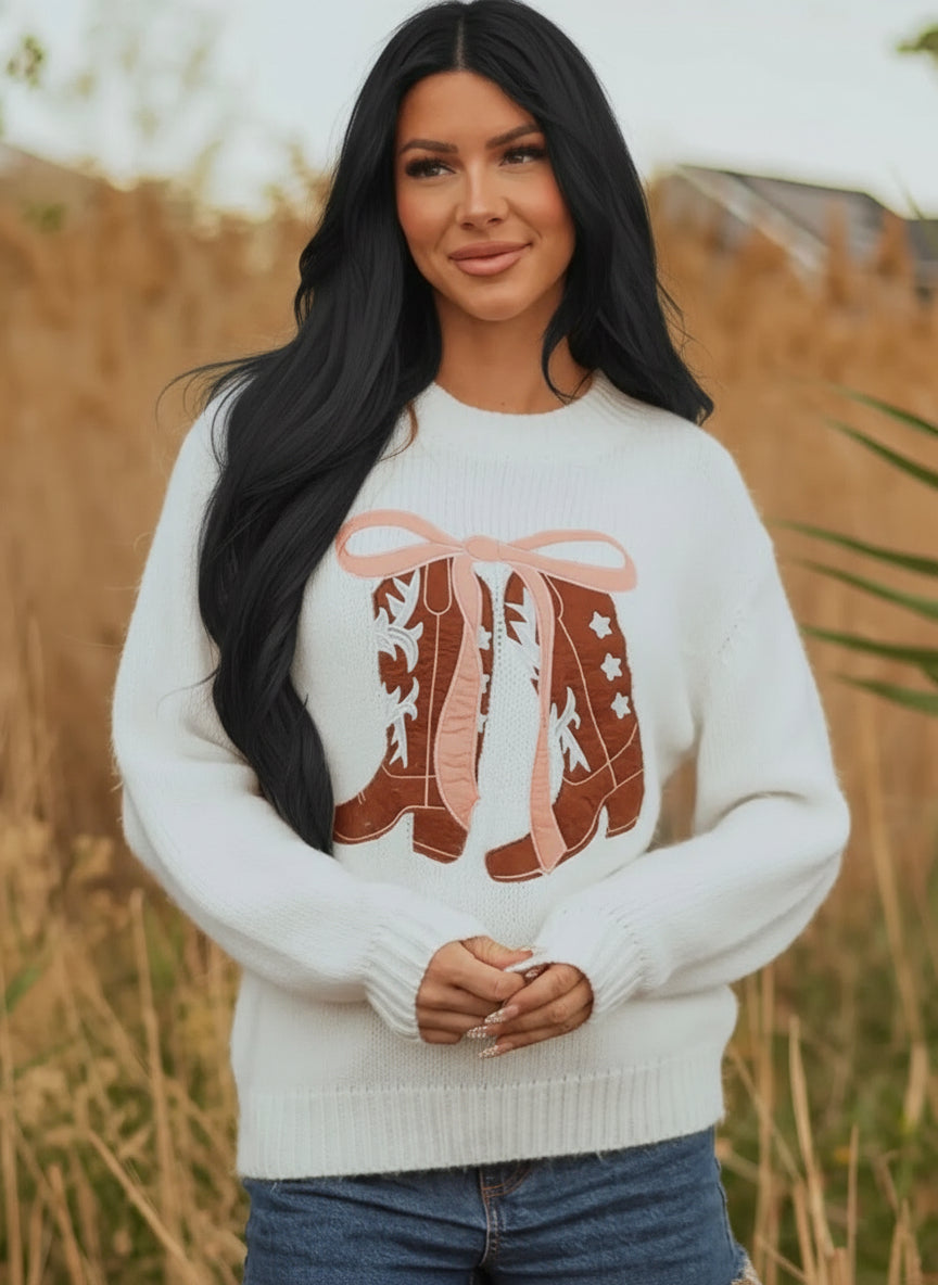 Kickin’ It Cute sweater