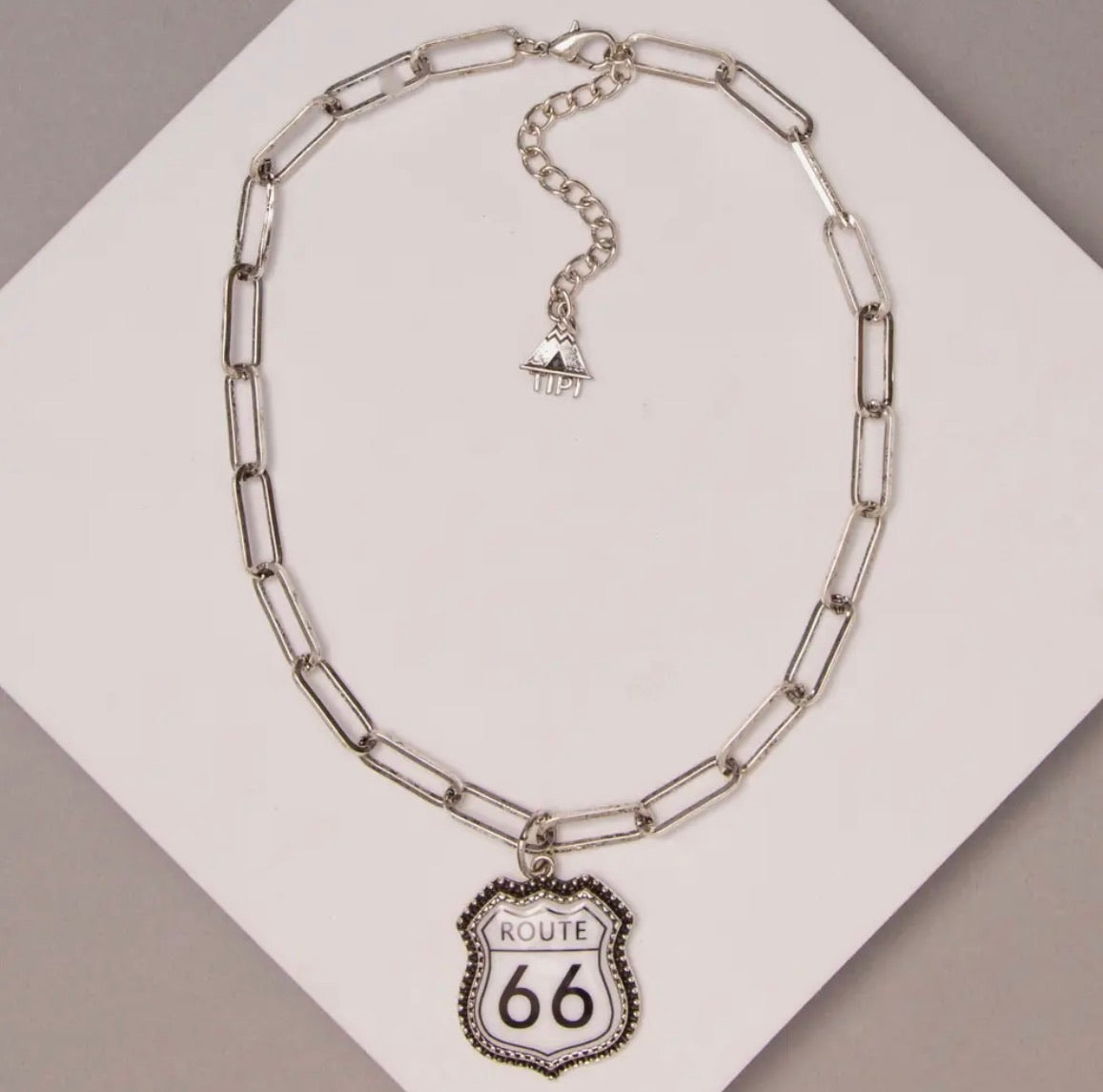 Highway Icon necklace