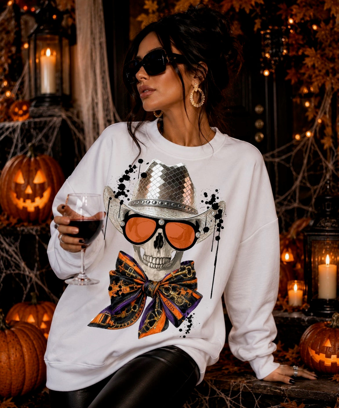 Drop Dead Boujee graphic top