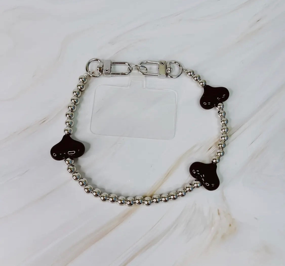 Call Me Cute wrist lanyard