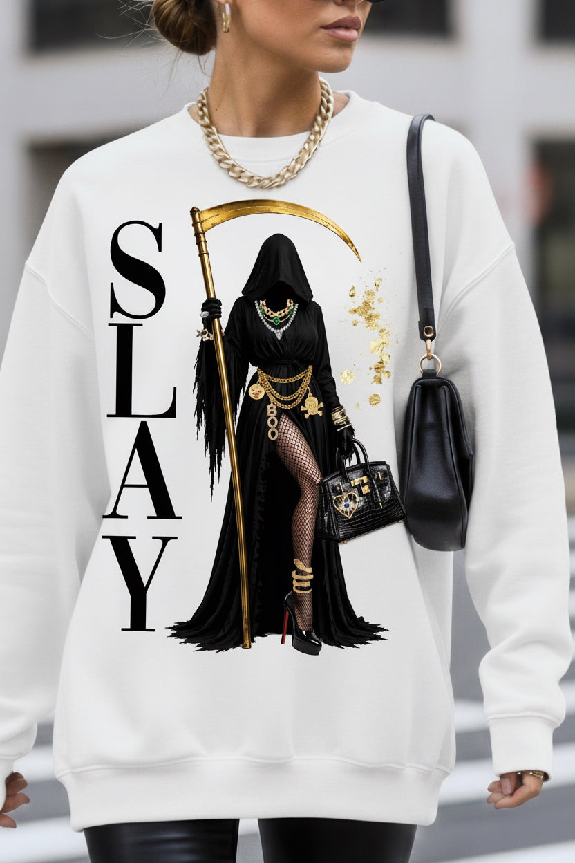 Dressed To Slay graphic top