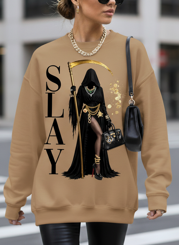 Dressed To Slay graphic top