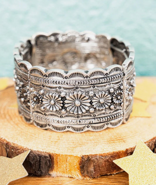 Raised On Conchos bracelet