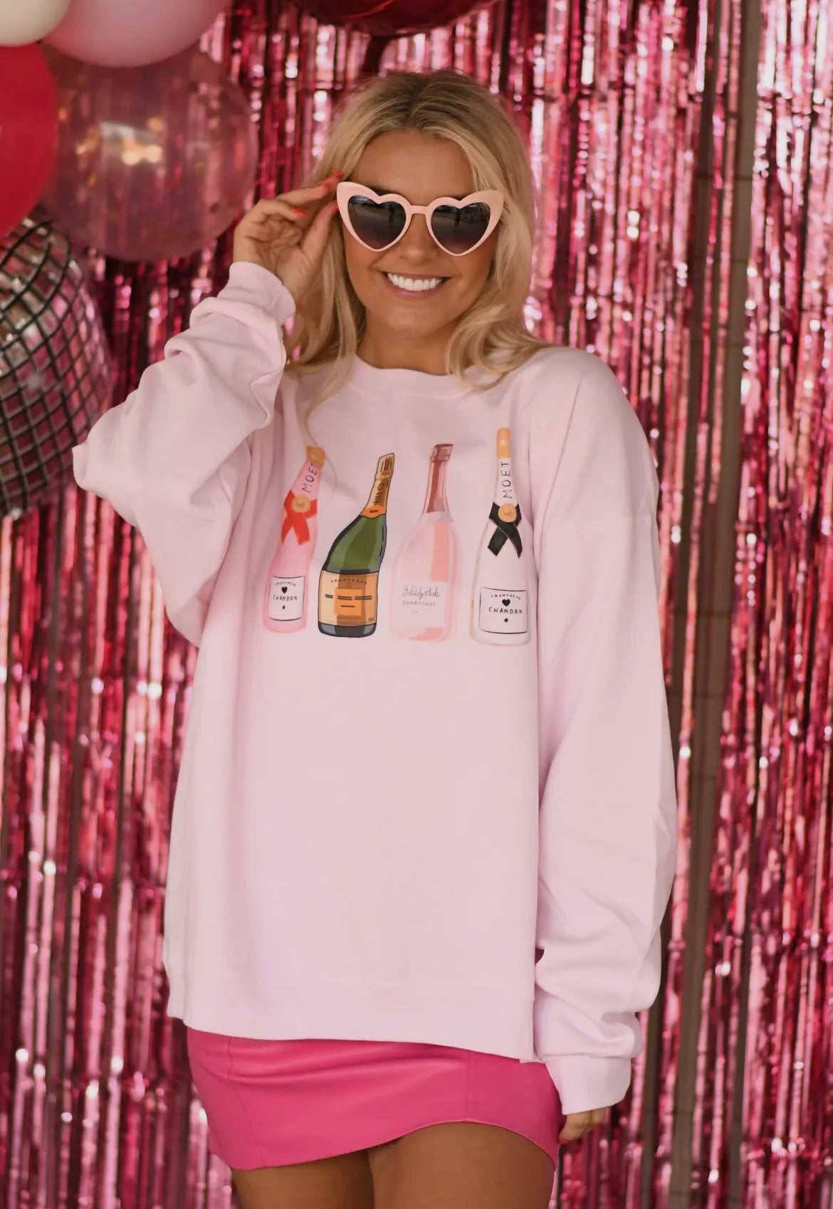 Champagne Sweetheart sweatshirt