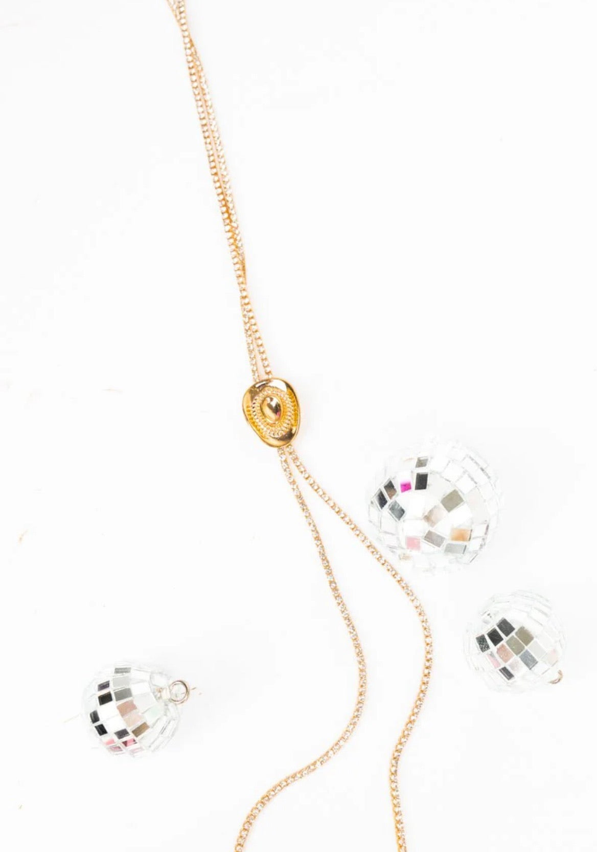 Giddy Up Glam slider necklace