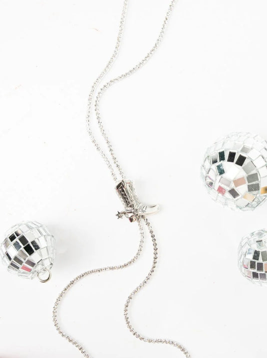 Giddy Up Glam slider necklace