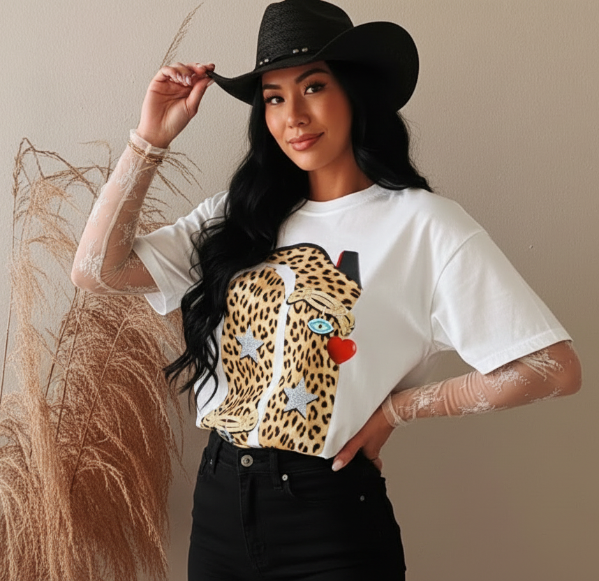 Wild West graphic top