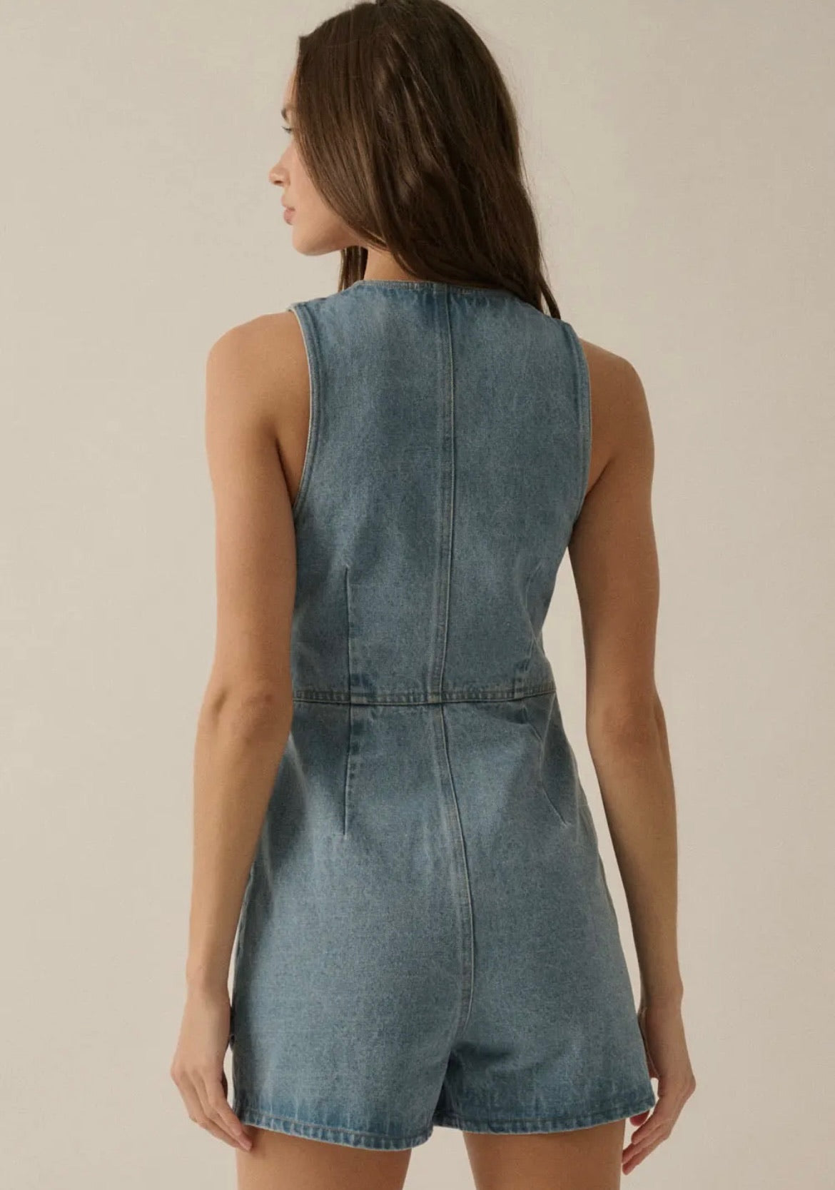 Denim Diva romper