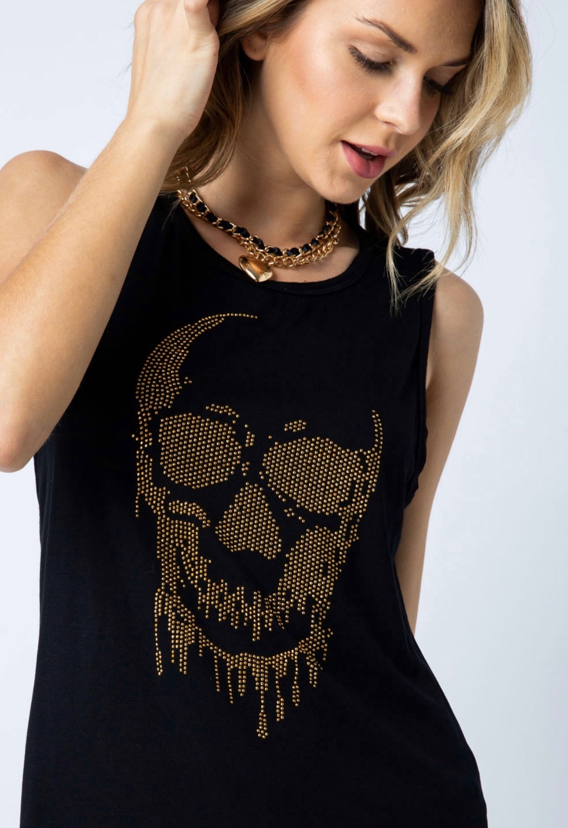 Skull Sass tank *Final Sale