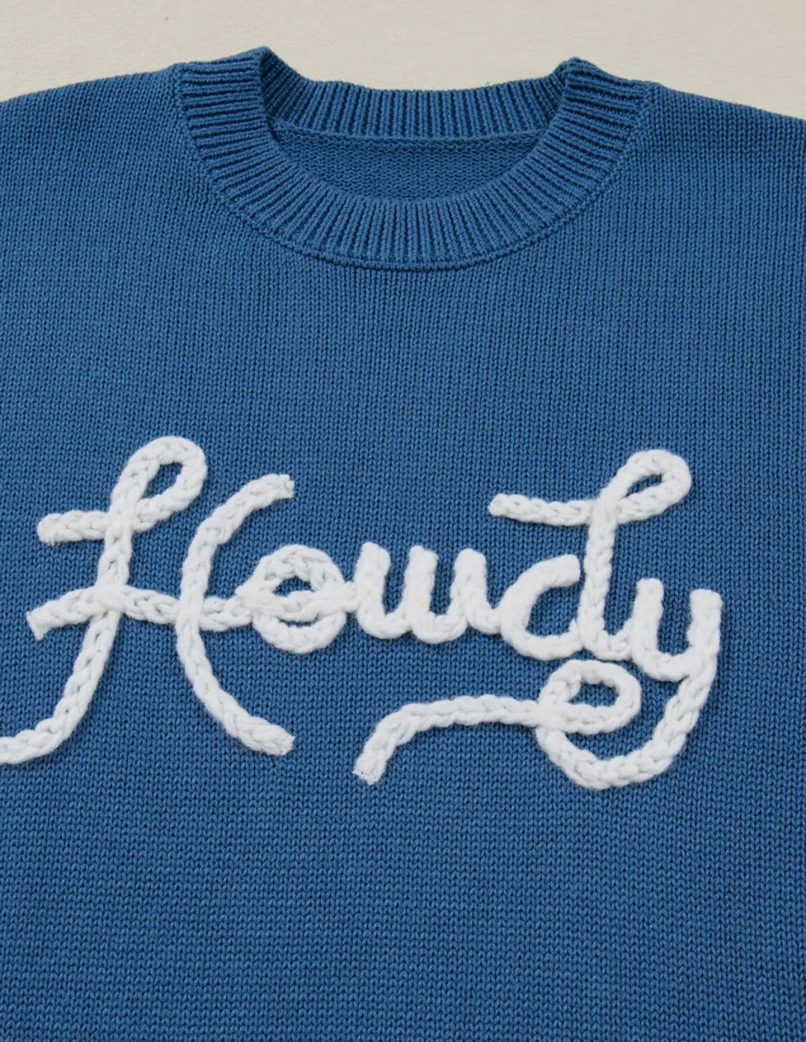 Howdy sweater