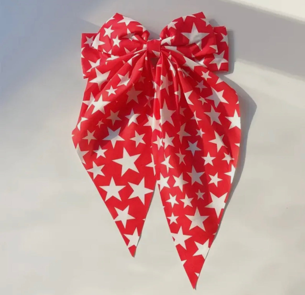 Red White & Cute hair clip