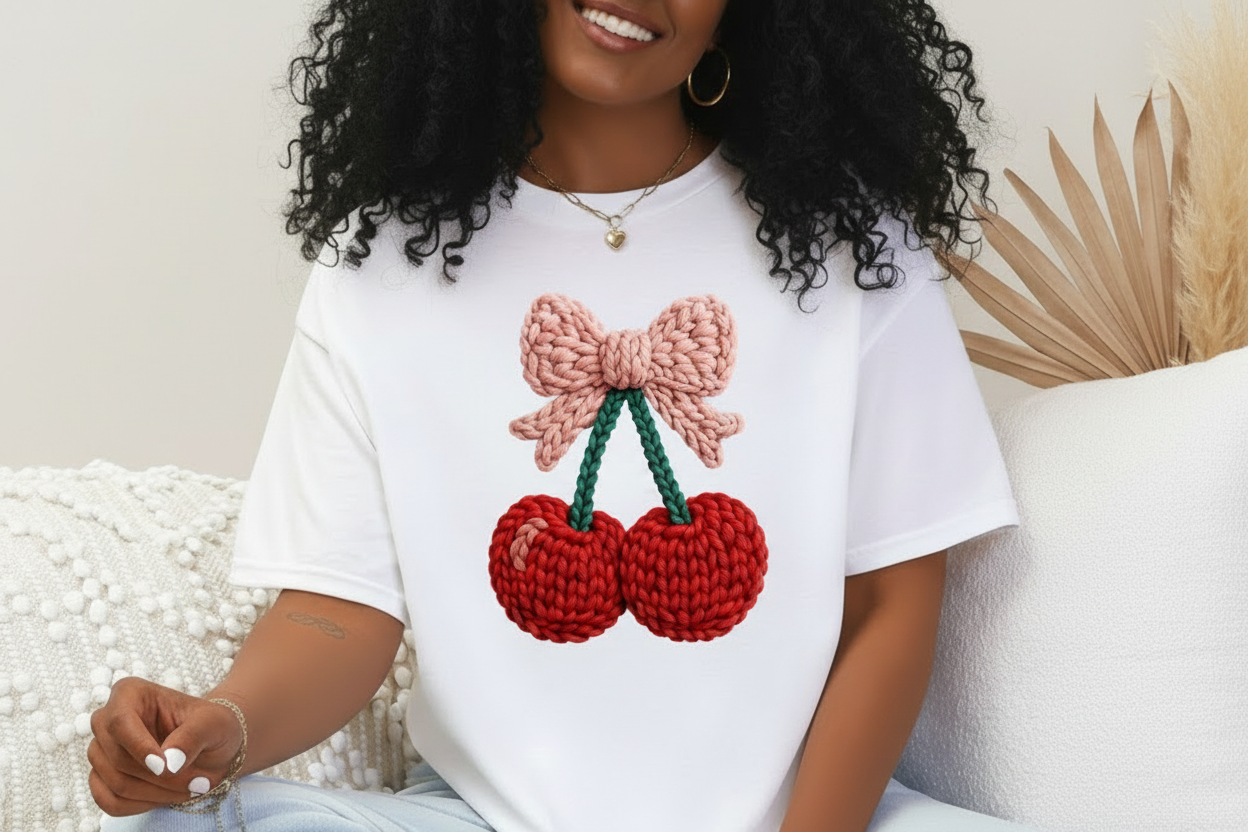 Stitched With Love graphic top