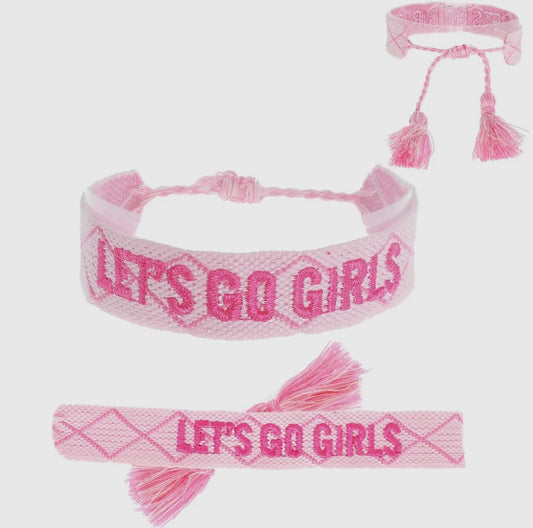 Let’s Go Girls bracelet