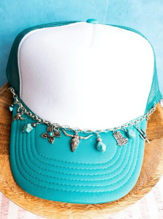 Brim Babe trucker hat charm