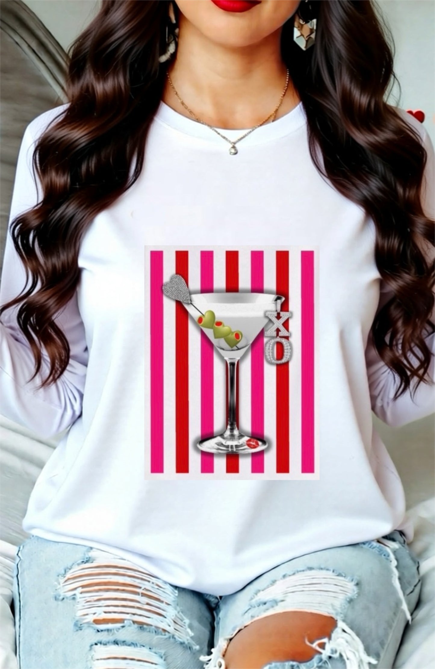 Hearts & Happy Hour graphic top