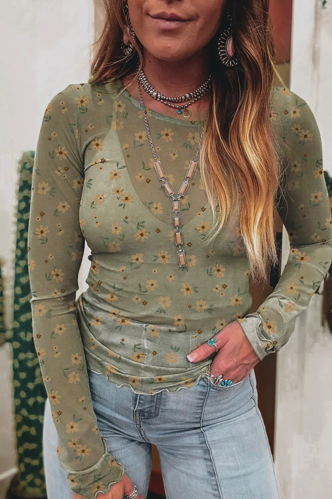 Wildflower Whimsy top
