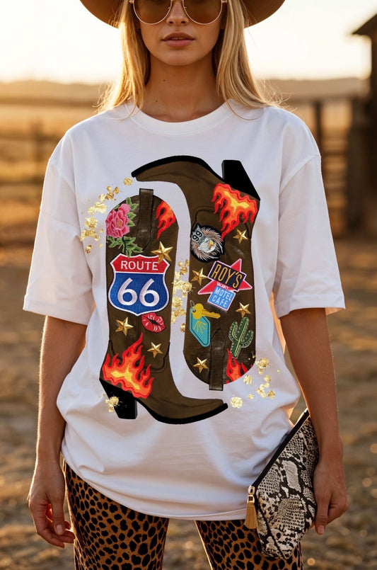 Kicks On Route 66 graphic top
