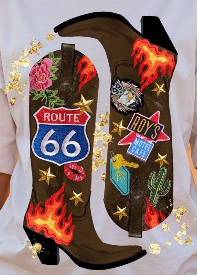 Kicks On Route 66 graphic top