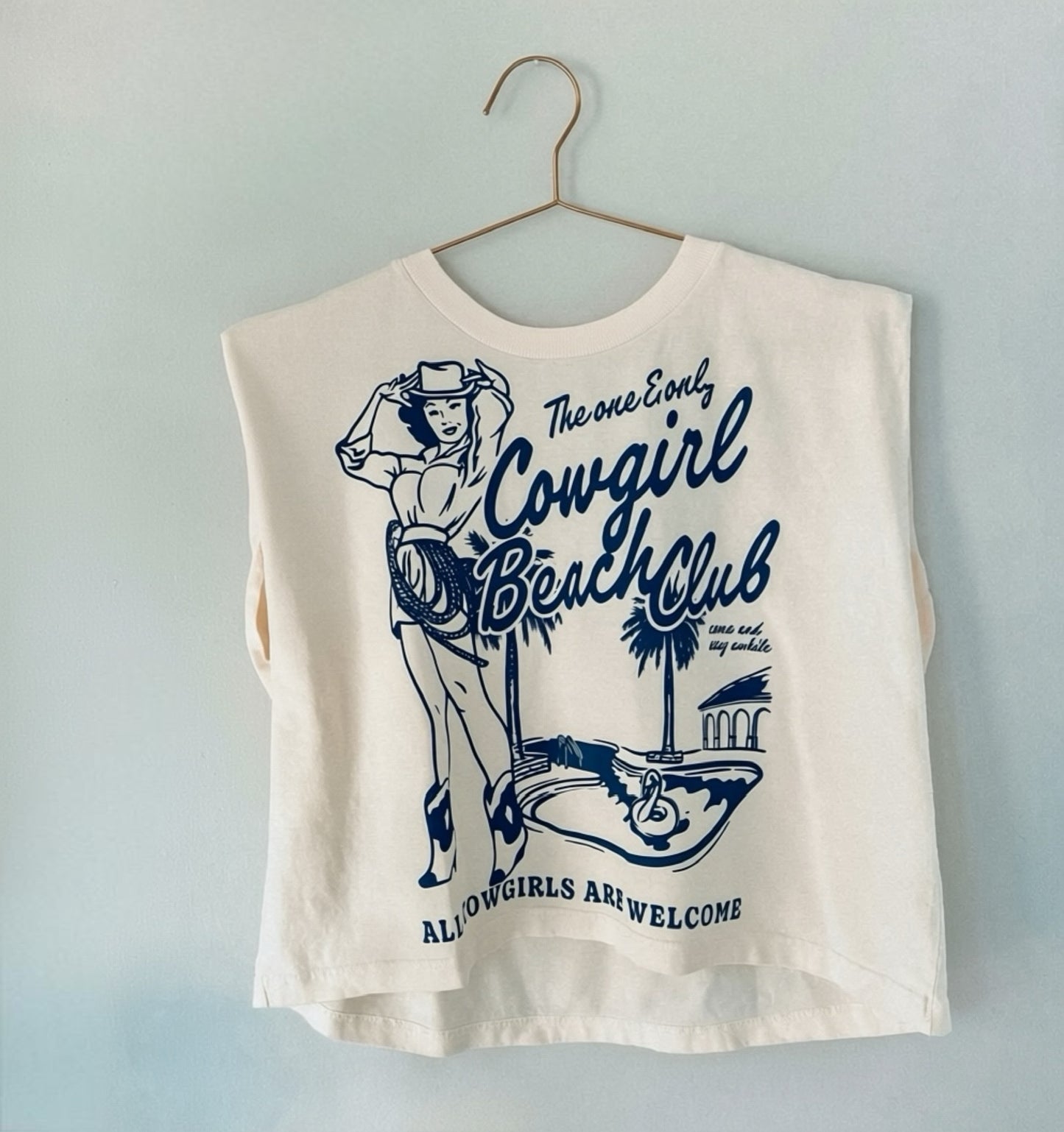 Cowgirl Beach Club tank