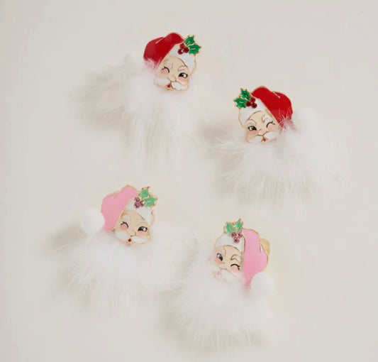 Sassy Santa earrings
