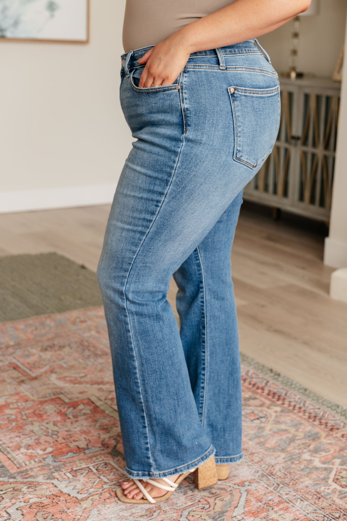 Judy Blue Genevieve Mid Rise Bootcut jeans