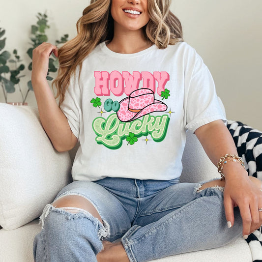 Howdy Go Lucky tee