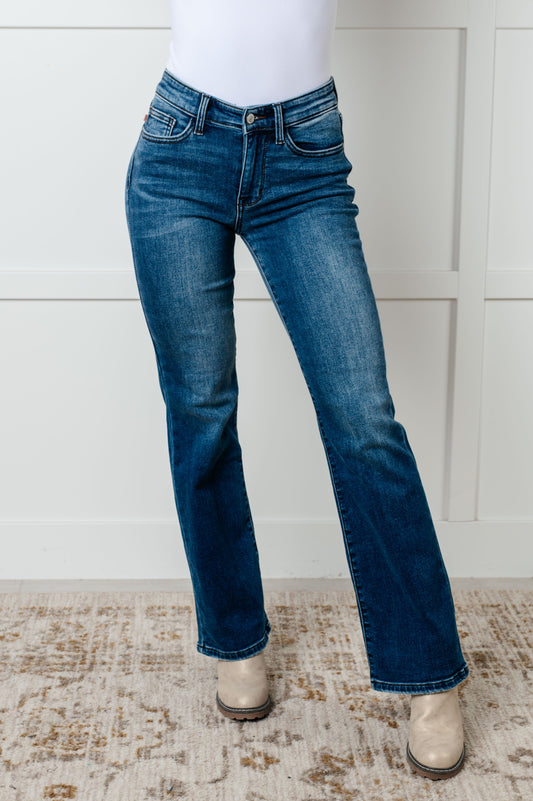 Judy Blue Hannah Thermal Bootcut jeans