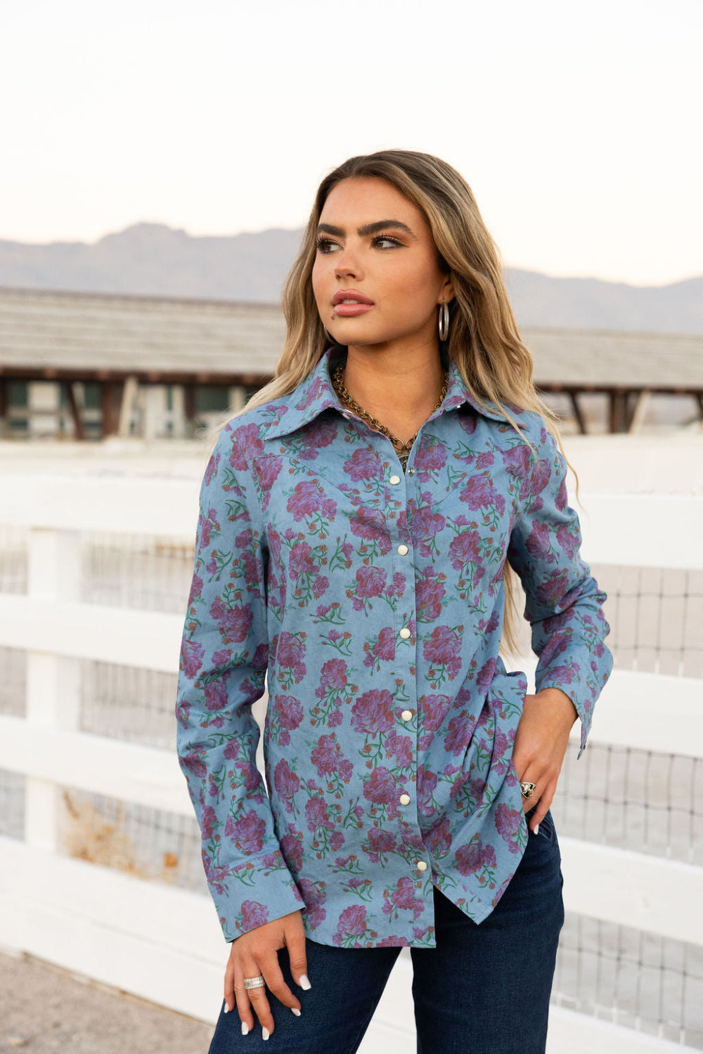 Petals & Pearls top