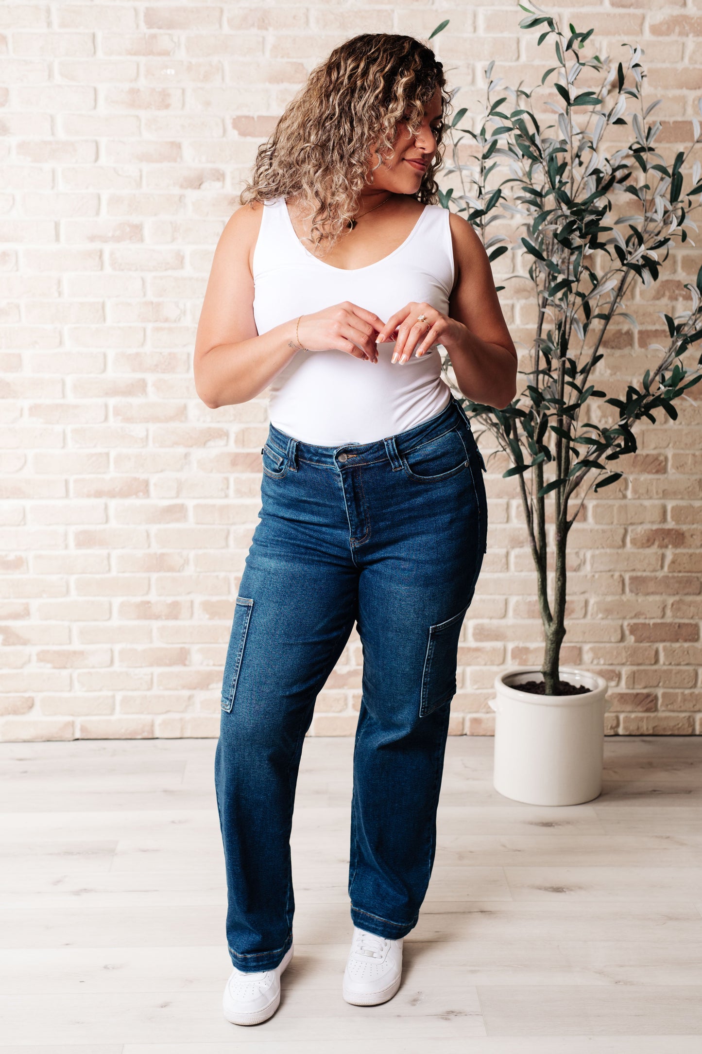 Judy Blue Leila Cargo jeans