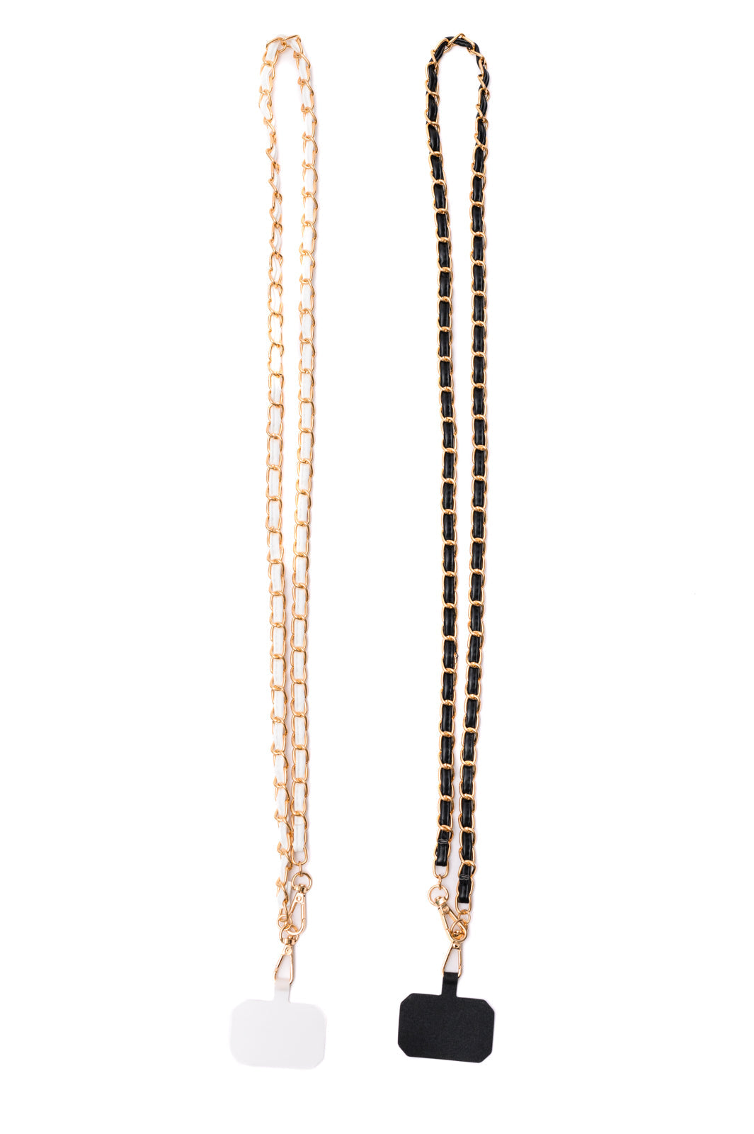 Gold Chain Cell Phone Lanyard Set