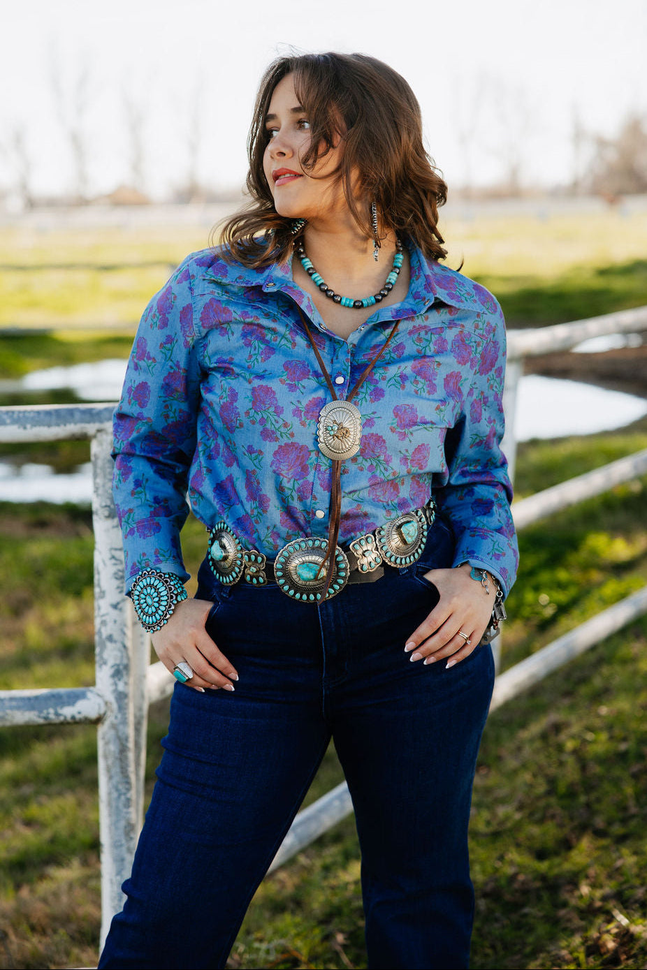 Petals & Pearls top