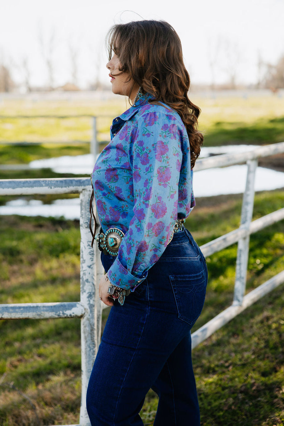 Petals & Pearls top