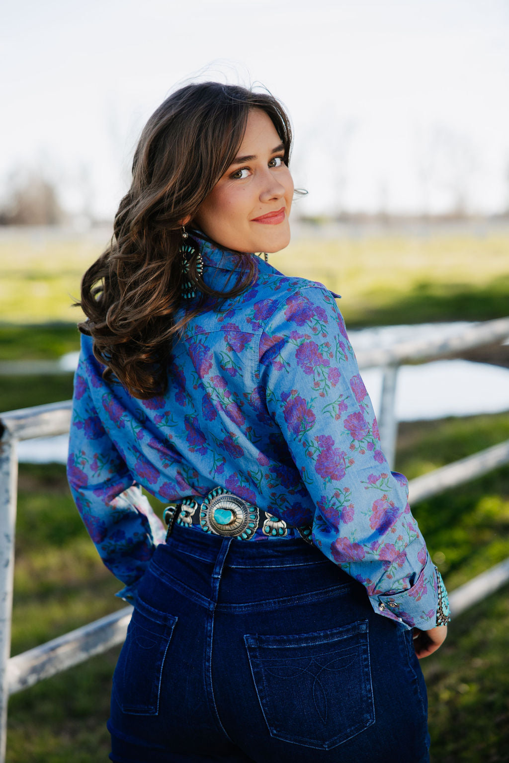 Petals & Pearls top